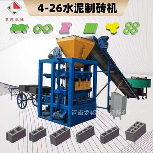 制砖厂使用的全自动制砖机标准砖制砖机混凝土砌块制砖机