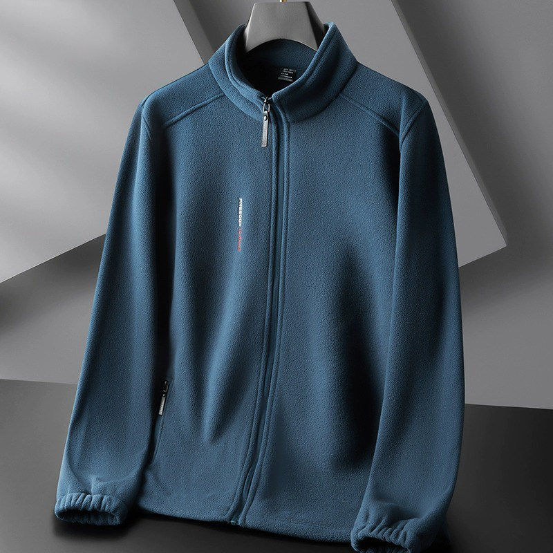 MAROLIO~顺滑柔软！摇粒绒开衫卫衣男休闲外套秋冬立领保暖抓绒衣,男装,秀禾服,淘宝优惠券,粉丝福利购,淘宝优惠卷