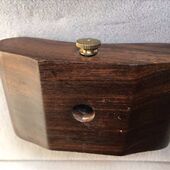 板胡底座板胡托不锈钢板胡座酸枝木鸡翅木板胡座秦腔板胡底托