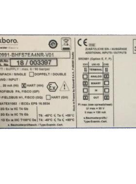 阀门定位器tSRD991-BHFS7EA4NR-V01