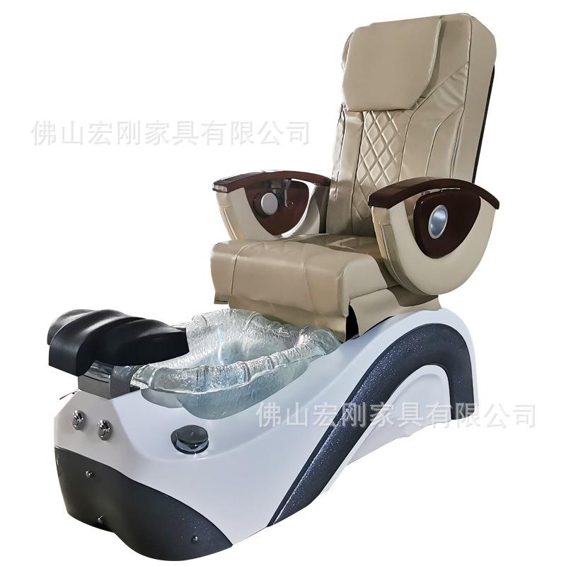 多功能电动足浴美甲按摩SPA沙发手足护理专用椅子水疗冲浪彩灯椅