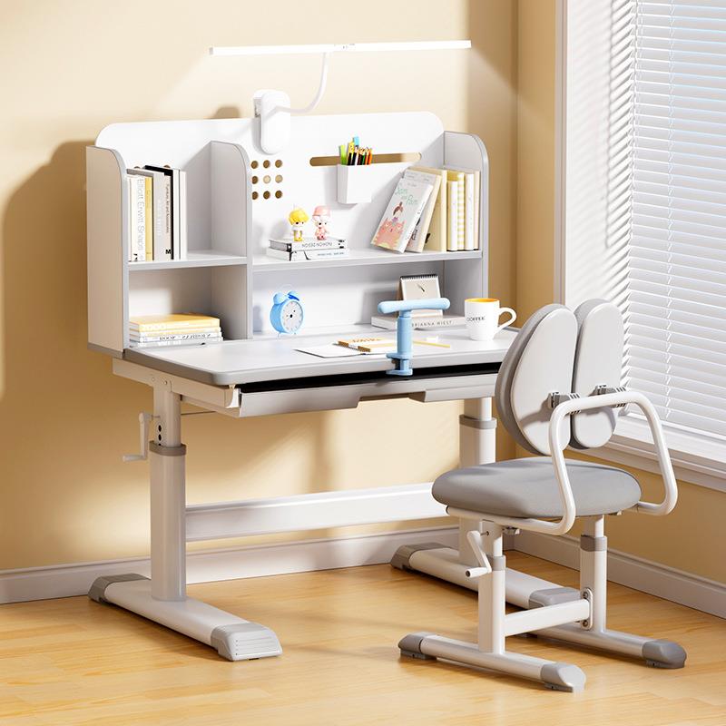 简约写字作业书桌儿童学习桌小学生家用小孩课桌椅可升降桌子套装