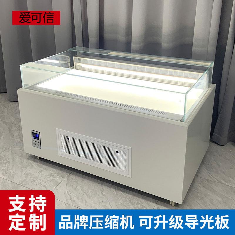敞开式三明治冷藏柜甜品寿司保鲜柜西点展示柜三明治柜直角柜