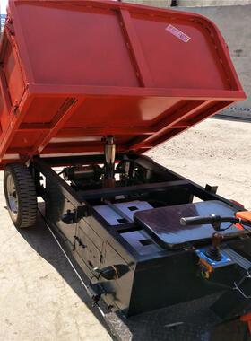 电动灰三矿用轮车工程运输用自33089卸翻斗车工地柴油斗车厂