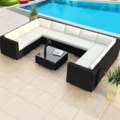 户防外沙发家庭院防水晒露台阳室台休闲藤椅组合客厅外藤编336沙