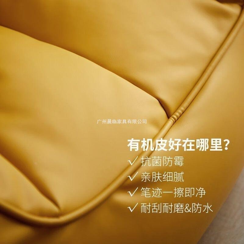 新款南IQE瓜沙发宝宝单人厅豆加猫抓皮防水客儿袋童小豆袋懒人厚