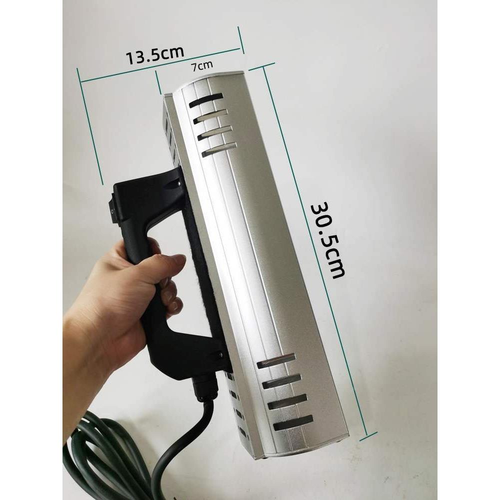 太阳膜测试烤灯0车贴膜烤灯汽隔热膜喷漆手220V欧外持红线烤漆灯1