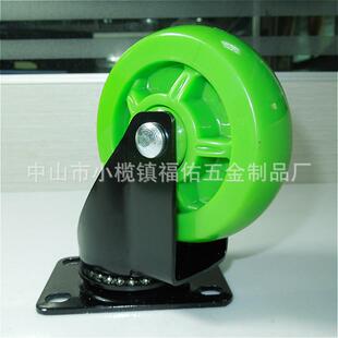 脚轮厂家寸4寸5寸定向向刹TPR3P345寸PPPPVC中万型脚车轮万向轮现