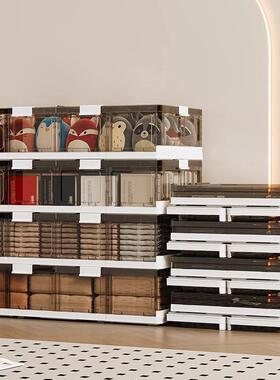 被子带轮理箱衣服储扁物家用防尘可折叠整床AL100267底收纳箱平床