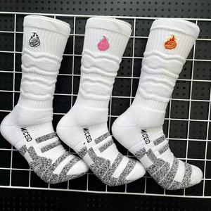 NICE炼丹3.0S篮球袜美式精英袜吸汗运动跑步高帮防滑包裹性袜子男