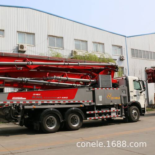乌兹别克斯坦泵车 小型混凝土天泵 三一的泵车 430C-10a 43米的泵