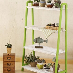 实木花架子落地式阳台客厅室内简易原木多肉绿萝植物花盆栽置物架