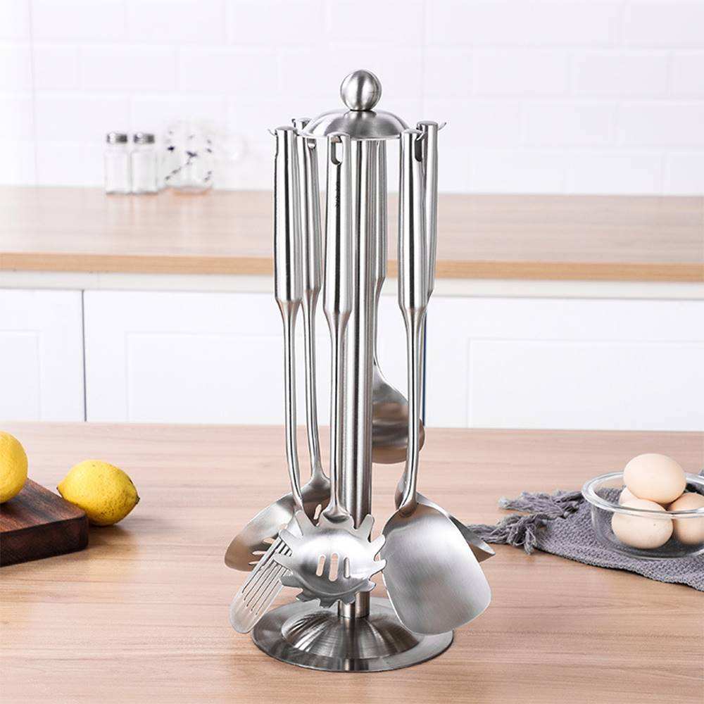 2022 Stainless Steel Kitchen Cooking Utensil Organizer Rack