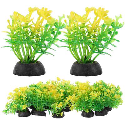 好货20 Pcs Artificial Aquarium Ornaments Water Grass Aquatic