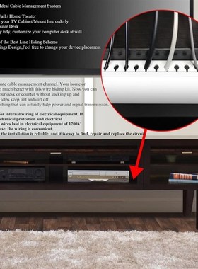0.787x0.7Cable Raceway Kit,Open Slot Wiring Raceway Duct w