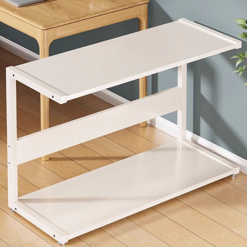 台式电脑主机托架机箱放置架办公室工位旁落地双层打印机收纳架子