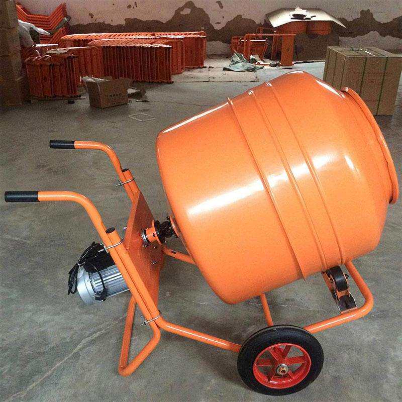混凝土搅拌机建筑家用电动手推式不锈钢正反转拌料机