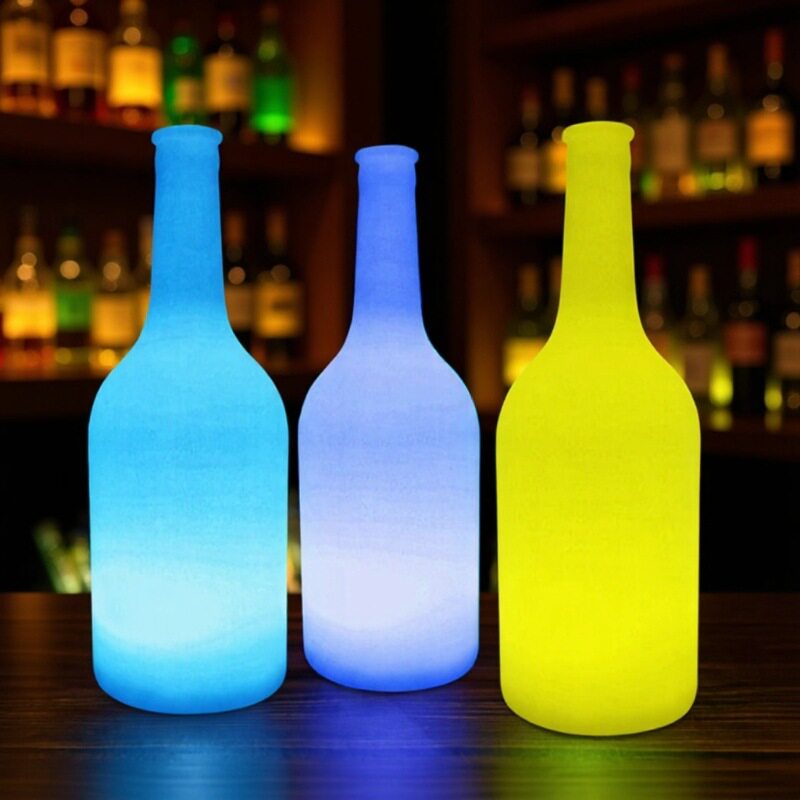 LED创意发光酒瓶灯酒吧气氛灯
