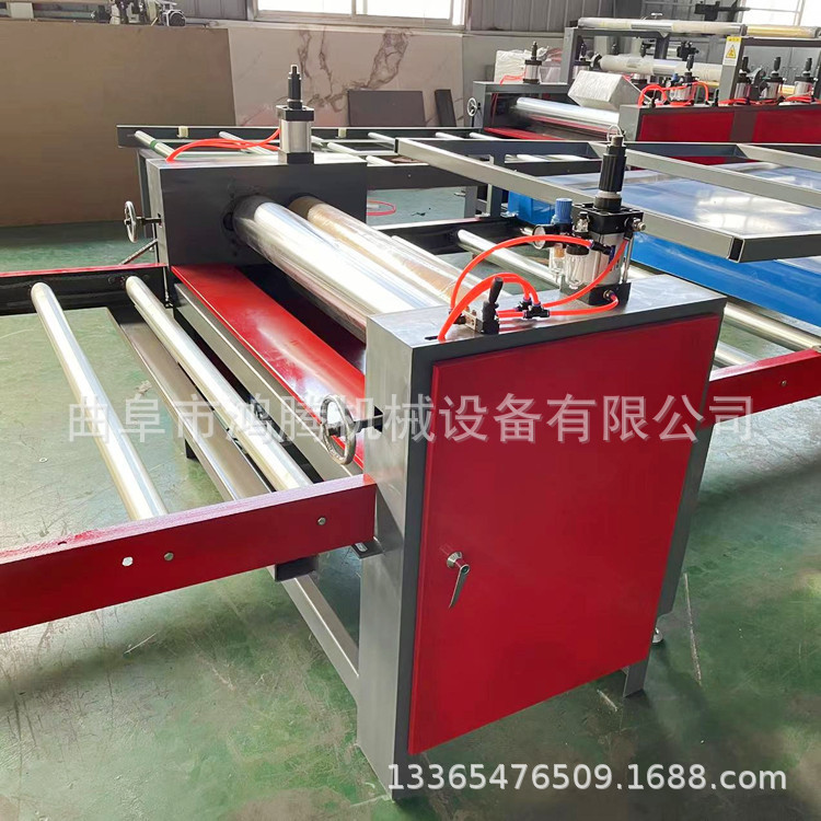 凹凸木门板材涂胶机全自动胶合板自动过胶机颗粒板涂胶机操作简单