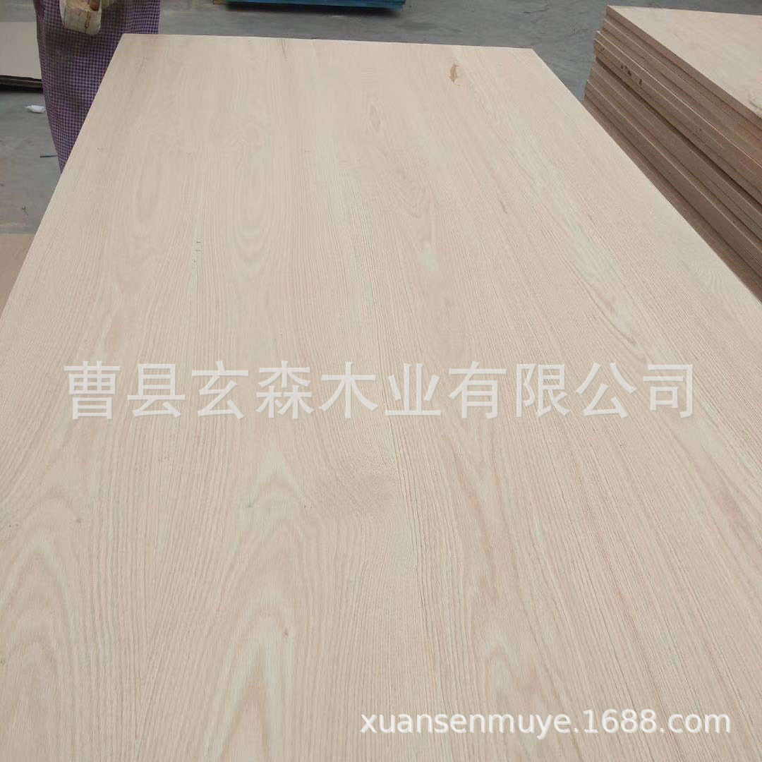 厂家直供 美国红橡直拼板 18mm木材家具订 制 双面无结板