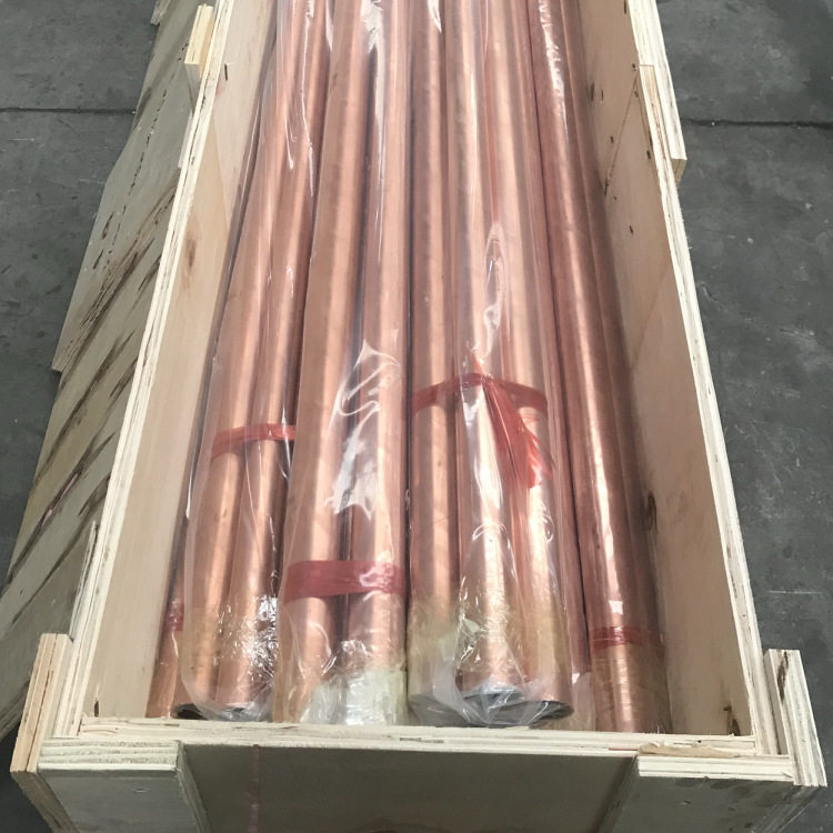 销售T2紫铜管 软态光亮红铜盘管 6米定尺紫铜管 半硬态走水红铜管