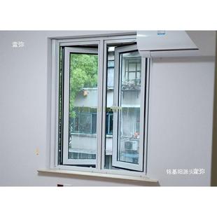 推拉拦网防护平开组合家用拉卷 自动回卷纱窗隐形纱窗卷帘式