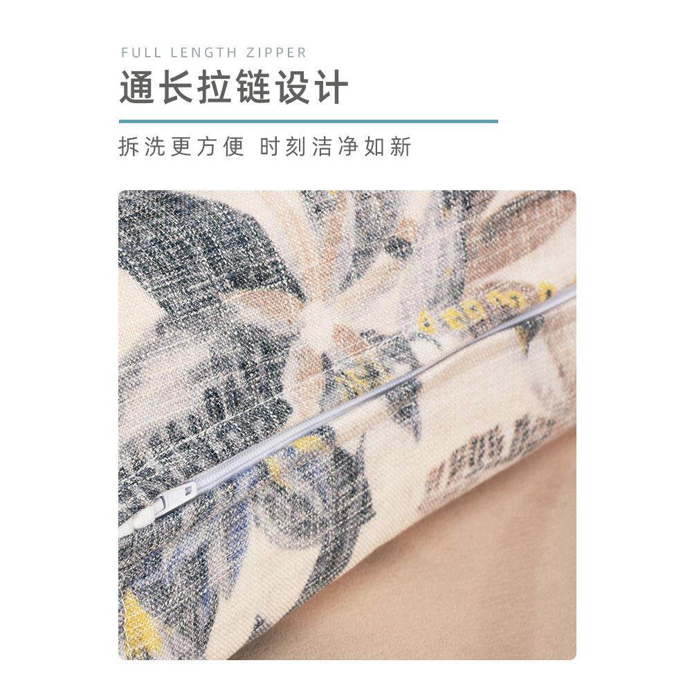 发039KKB002靠印花背定做实木沙发靠背垫沙垫方形定长制海绵靠枕