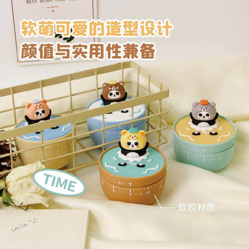 计时学房习儿童专用学生自时器间管理器律厨提醒器闹钟机械定时器