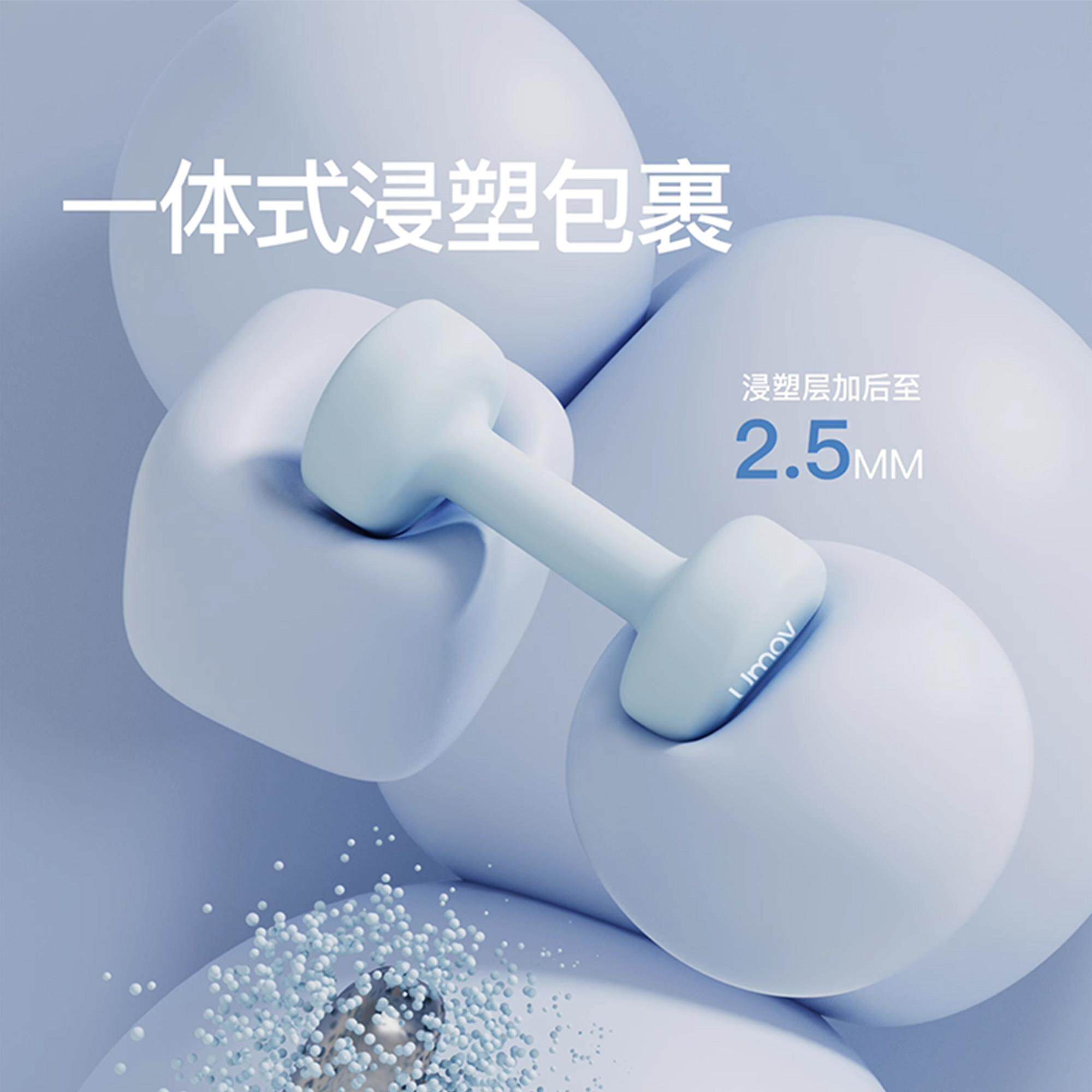 铃女士健身家用实铁小哑铃力YL008-01量训练器材哑初学者臂肌心亚