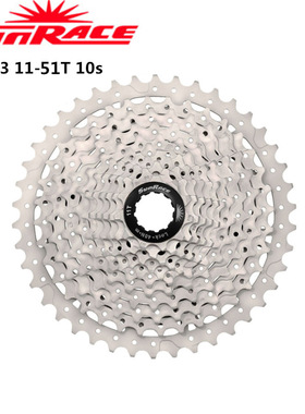 日驰SunRace 10速登山车自行车飞轮爬坡11-40T 11-42T 11-46T