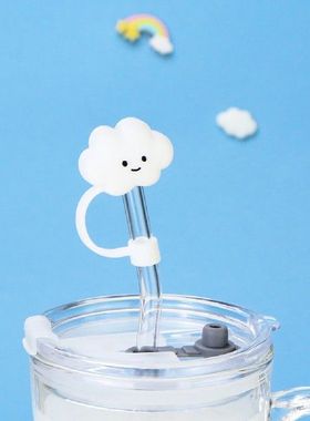 Silicone Straw Lid Reusable Straws 5 X 5 X 2cm Dustproof