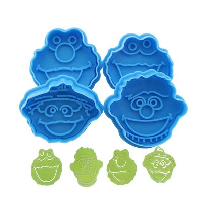 Useful  Sale 3D Sesame Street Elmo Cookie Cutter Biscuit Han