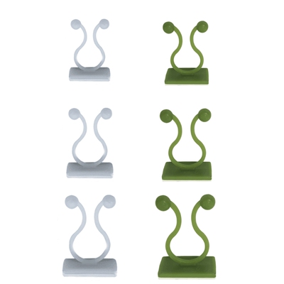 极速100pcs Plant Climbing Wall Fixture Clips Invisible Vines