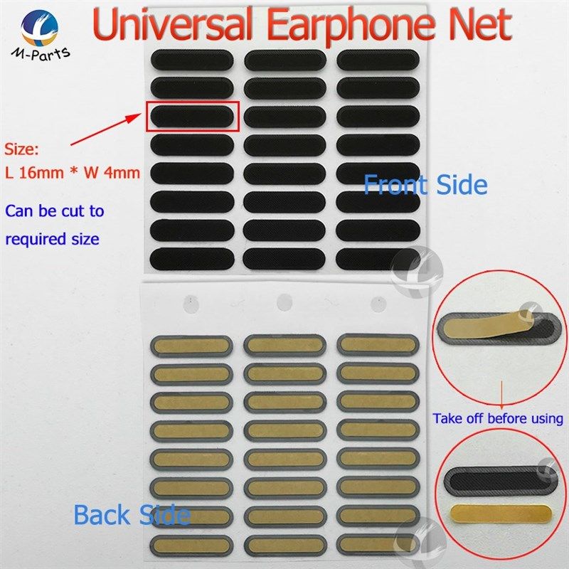 10~100pcs / Lot Universal Earpiece Net Anti Dust Proof Mesh