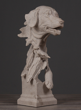 北欧现代简约狮子雕塑摆件动物艺术品 家居饰品客厅软装工艺礼品