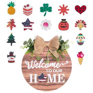 1 Set of door decorations hanging outdoor Door Ornament Hang