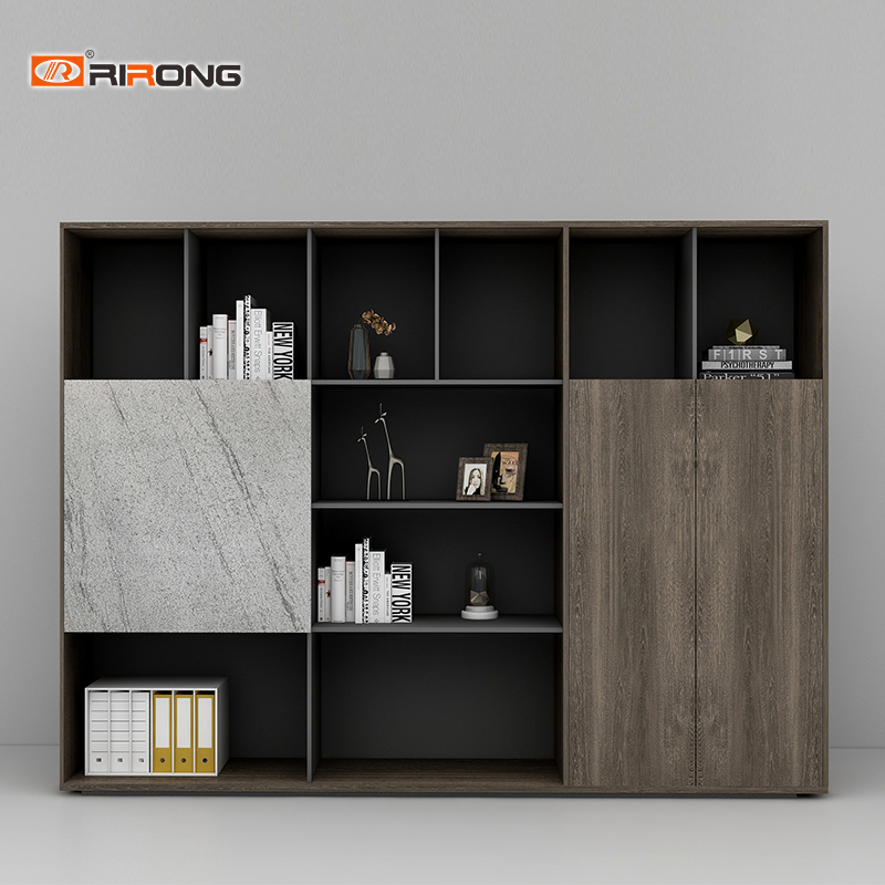 日荣办公家具木质文件柜书柜组合板式资料档案柜背景文件柜JO