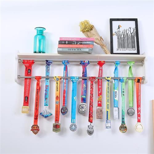 马拉松奖牌展示架框收  盒创意奖牌收藏奖章纪念框多功能相框挂