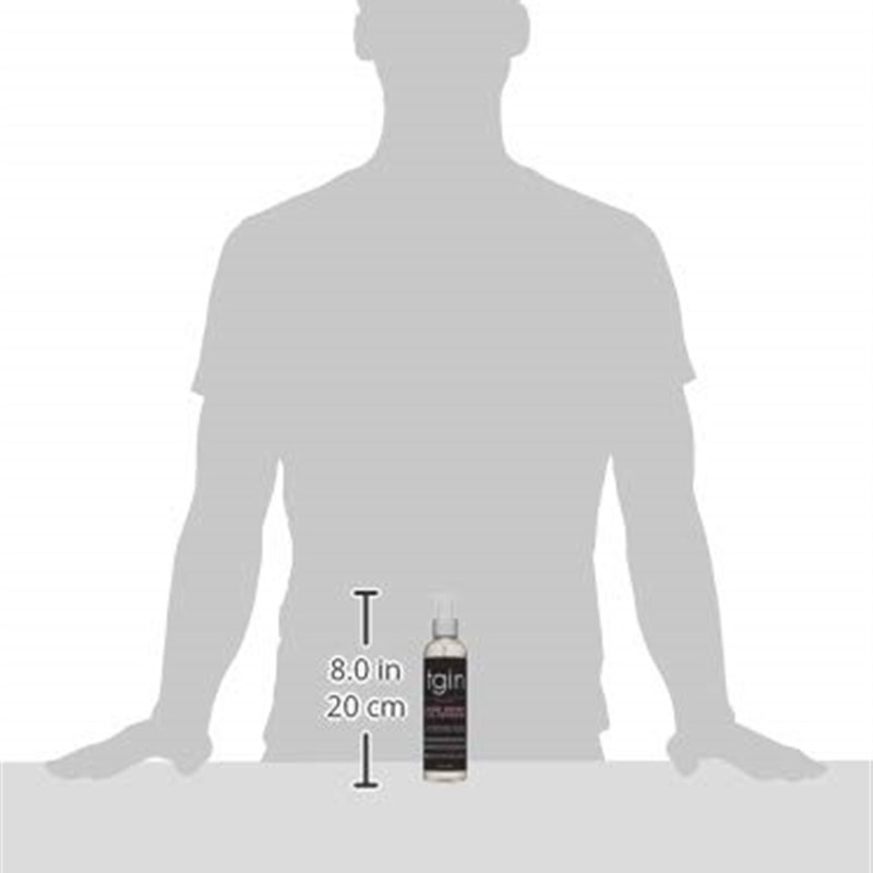 tgin 玫瑰卷发清新剂 - 天然头发 - 辫子 - 保护风格 - 8 盎司