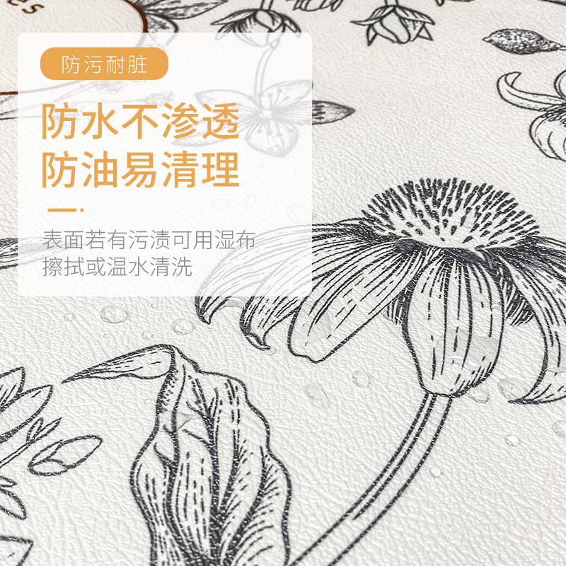 简约餐边柜桌布防水防油免洗长条电视柜鞋柜玄关柜台布桌面保护垫