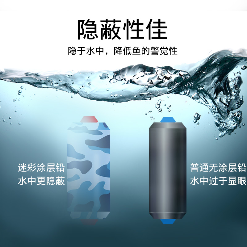 竞技刻度快速铅坠克度铅皮钓鱼成品铅皮铅坠渔具鱼具用品台钓散装