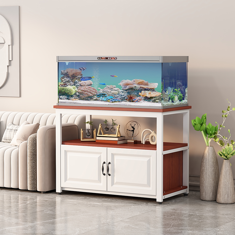 欧式底柜金属底架底座草缸鱼缸架子铁艺鱼缸底架水族箱桌子定做