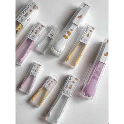 硅胶煎牛排夹子耐高温食品级厨房工具烤肉食物辅食炒菜儿童婴儿夹