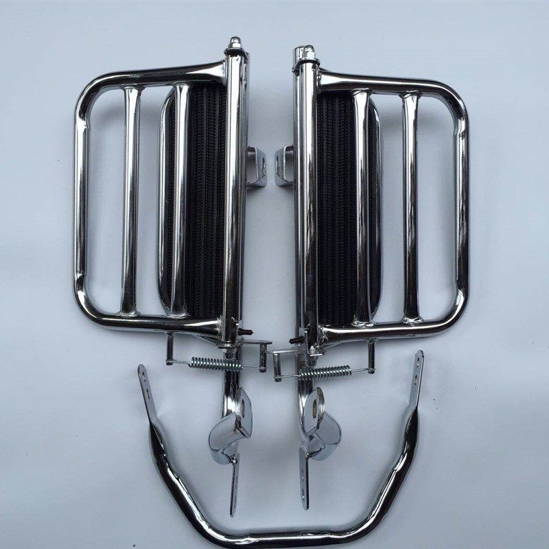 机车太子后侧翻翻板折叠载重货架男装HJ125-8 小太子通用GN-125