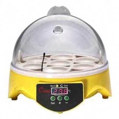 厂促厂销孵化养殖设备迷你家用小鸡孵化器智能孵蛋器 小型7枚鸡蛋