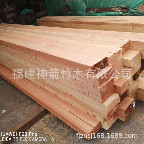好货工程木方 工地方条木料 厂家 多片锯开料 产量800立方/天