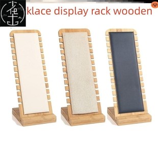 Bamboo Jewelry Display Stand Necklace Display Stand Wooden M