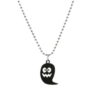 Halloween Ghost Ghost Pendant Couple Magnet Attraction Neckl