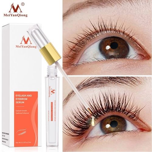 Herbal Eyelash Growth Treatments Liquid Serum Enhancer Eye