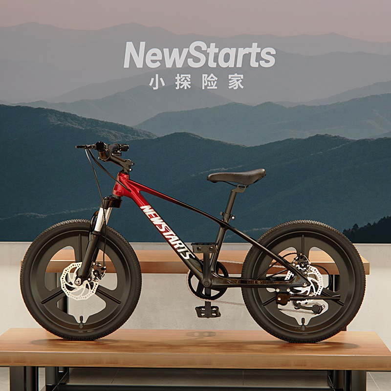 儿童登山车变速18-20-22寸镁合金车架大童登山车自行车4-10岁